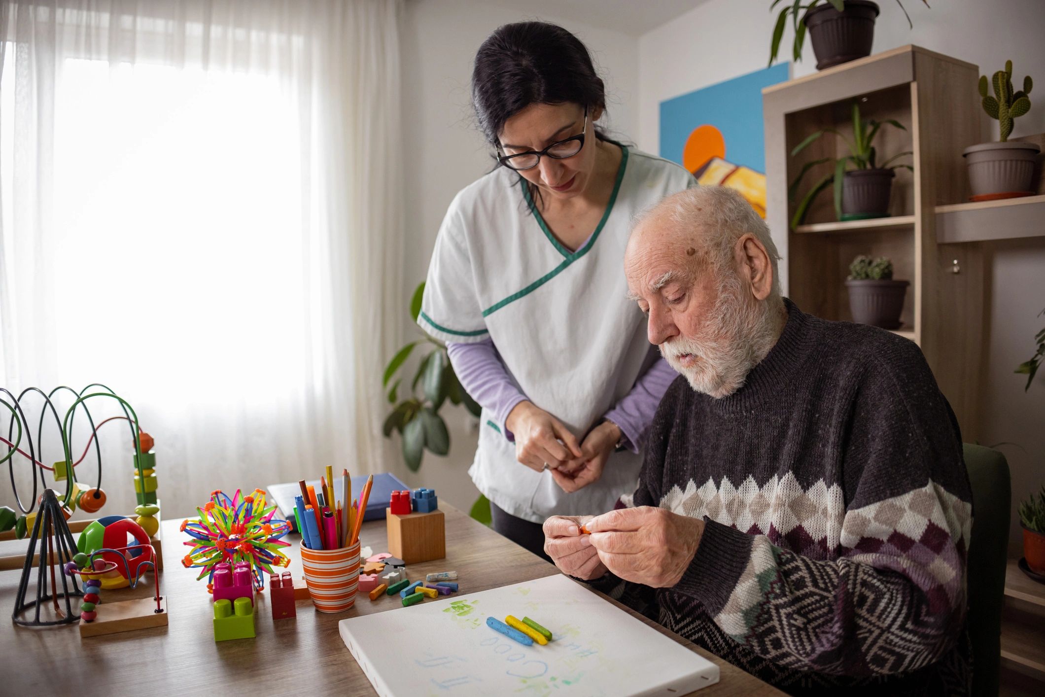 dementia care seniors group activity